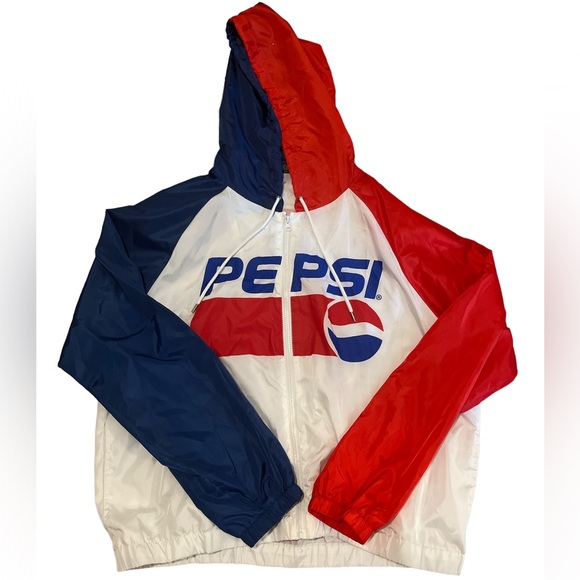 Pepsi Jackets & Blazers - VINTAGE PEPSI Windbreaker Jacket 3X